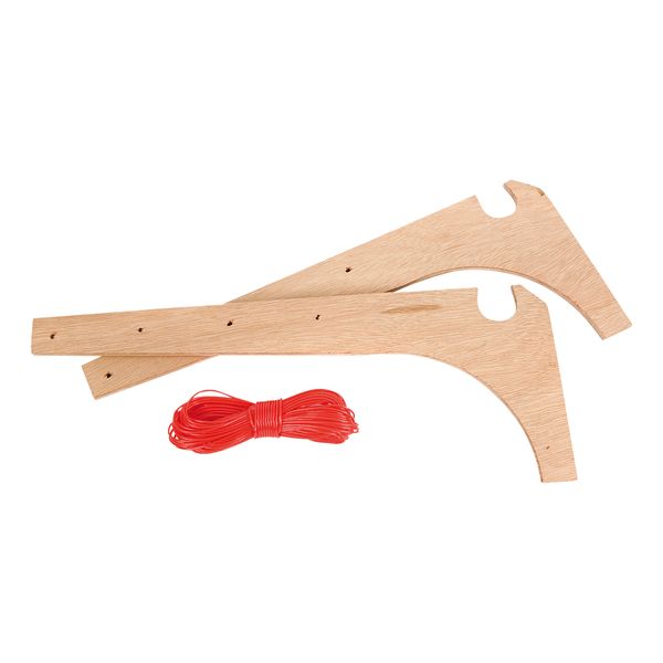 BoCamp Washing Line Set Caravan Vertical 20M Camping HQ UK