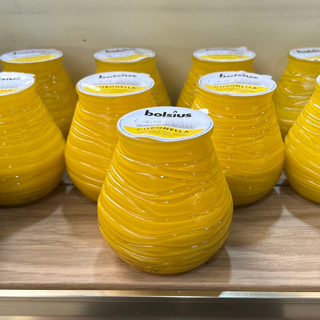 Bolsius citronella candle Camping HQ UK