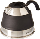 Outwell Collaps Kettle All Colours 2.5L (Black Green Navy) Camping Caravan Motorhome Black