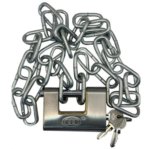 90mm Shutter Padlock with 120cm Chain