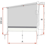 Fiamma Sun View Side Van F43 Ext.250