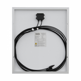 100W (50W+50W) solar charging kit with 10A controller and 2 x 5m cables