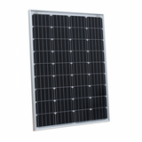 100W 12V dual battery solar charging kit with 10A controller, mounting brackets and cables