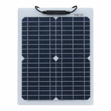 20W Reinforced semi-flexible solar panel with a durable ETFE coating