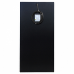 160W Black Reinforced semi-flexible solar panel with round rear junction box and 3m cable, with durable ETFE coating