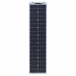 160W (80W+80W) 12V Reinforced narrow semi-flexible dual battery solar charging kit