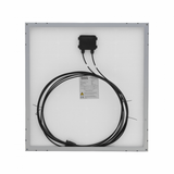 80W 12V solar charging kit with 10A controller, mounting brackets and cables