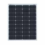 100W 12V solar charging kit with 10A controller, mounting brackets and cables