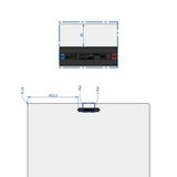 270W semi-flexible solar panel with rear junction box (made in Austria)