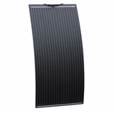 2kW complete van conversion kit with 2 x 160W black semi-flexible solar panel, 200Ah 12V battery and 2000W 230V pure sine wave inverter