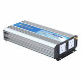 3kW complete dual battery van conversion kit with 2 x 160W black semi-flexible solar panels, 200Ah 12V battery and 3000W 230V pure sine wave inverter