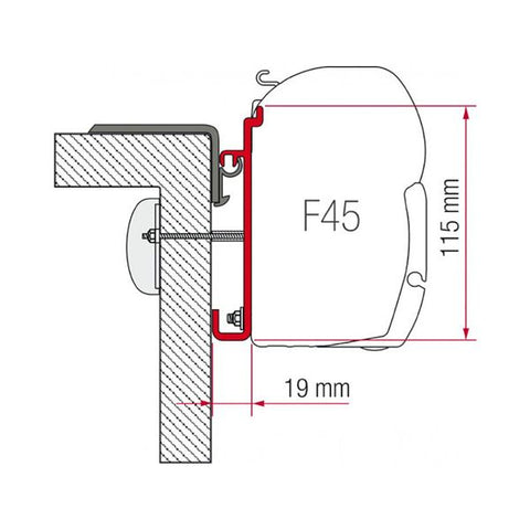 Fiamma Kit for Rapido 7-8 (98655-222)
