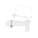Fiamma F80 Adapter Kit for LMC Caravan Roof (98655Z100)