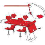 Fiamma Adapter Bracket Kit for Standard (2x 8cm Brackets)