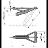 AL-KO Stabliform corner steady 267265