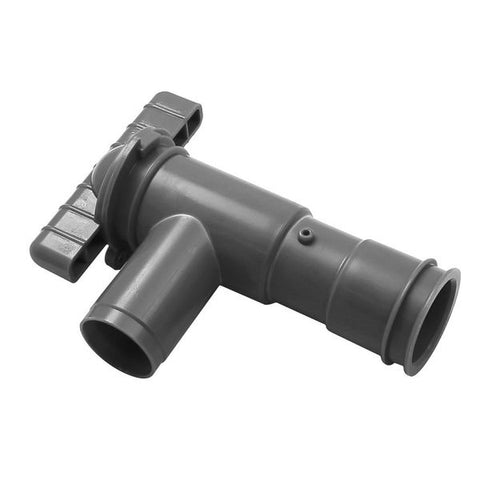 28mm Grey Plastic Drain Tap