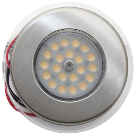 Flame 88 21 SMD 12V Brushed Steel Light