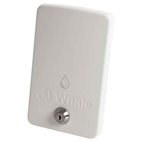 Whale Easi-Slide Onboard Tank Fill Socket Lid White with Lock.