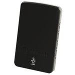 Whale Easi-Slide BBQ socket lid Black Plain
