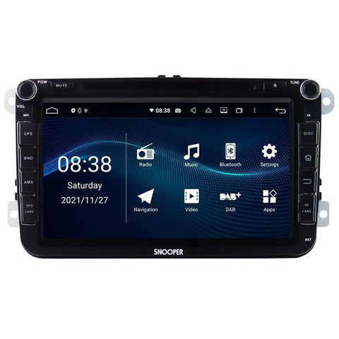 Snooper VW T5 & T6 Transporter 8" Multimedia head unit Smartphone Control