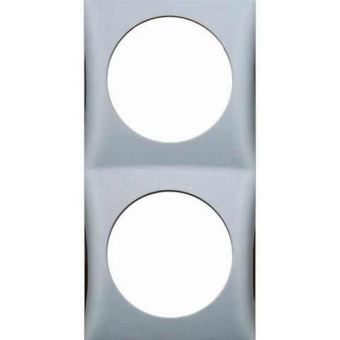 Double Frame Gloss Chrome