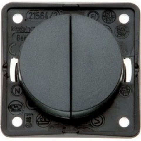 Double Switch Anthracite (21232A)