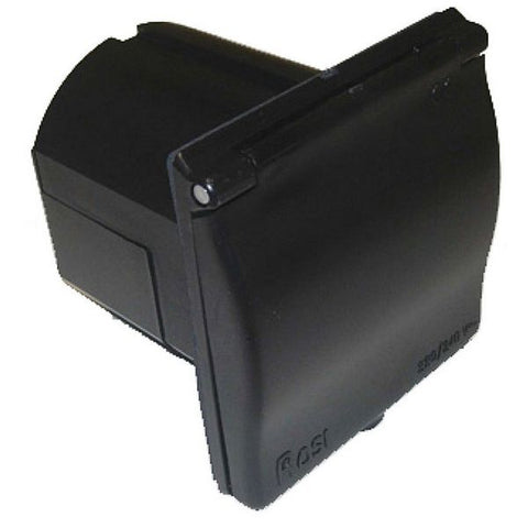 Mains Inlet Flush Black