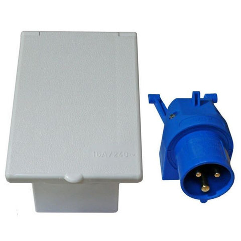 Mains Angled Inlet Flush