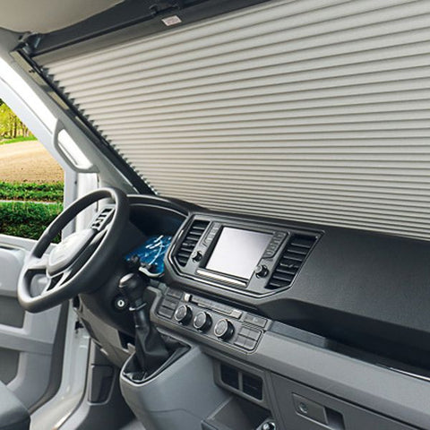REMIfront V Cab Blinds for MAN TGE & VW Crafter from 2020