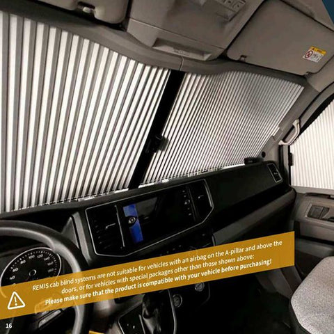 REMIfront V Cab Blinds for Man TGE from 2024