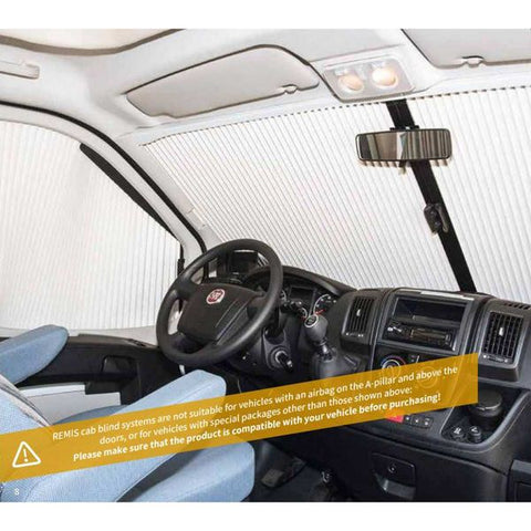 REMIfront IV Front Blinds for Ducato X290 with Small Sensor