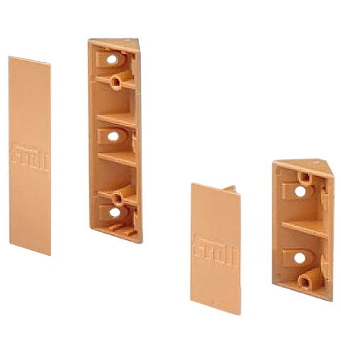 Corner Bracket 6Pc Brown Small