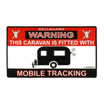 Tracking Fitted Sticker for Caravan