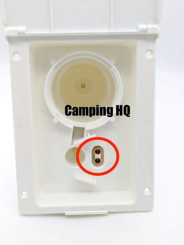 TRUMA/Carver Housing water pump BRASS TERMINALS (Female) 7mm (2) (Clearance)