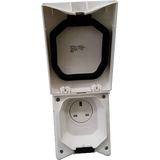 Truma 230v Mains Outlet - White