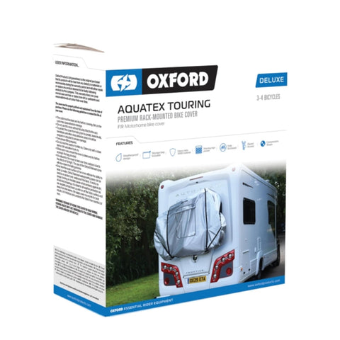 Oxford Aquatex Deluxe Motorhome Bike Cover 1 -2 Bikes NL104