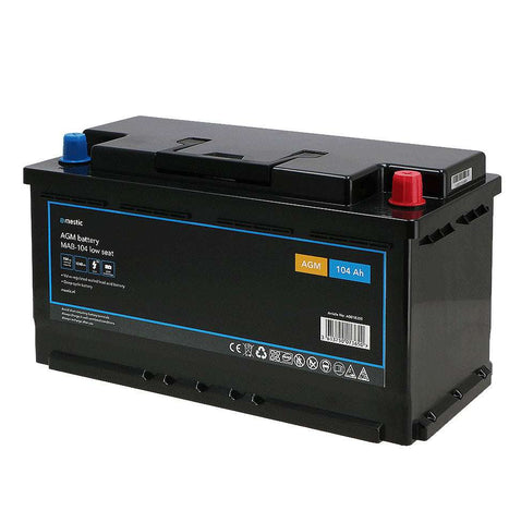 MESTIC AGM BATTERY MAB-104