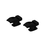 Fiamma F45 / F80S Leg wall Brackets Deep Black (98655H176)