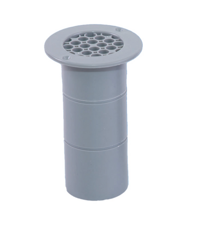 GREY 120mm Gas Drop Vent Campervan Caravan