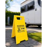 Quest Leisure "Reserved" Pitch Sign
