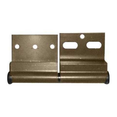 Pair Ellbee Static Caravan Door Hinge Left Hand Brown x2