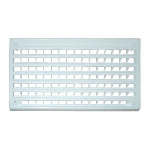 Air Vent 6-3/4" x 3-1/2" White Plastic