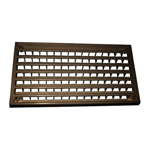 Air Vent 6-3/4" x 3-1/2" Brown Plastic