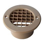 75mm Mesh Floor Vent Beige