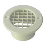 75mm Mesh Floor Vent White