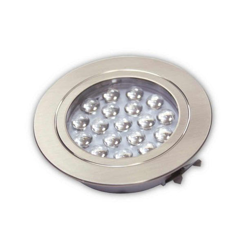 Recessed Downlight 68mm Brushed Nickel (1.56W / Warm White / IP20)