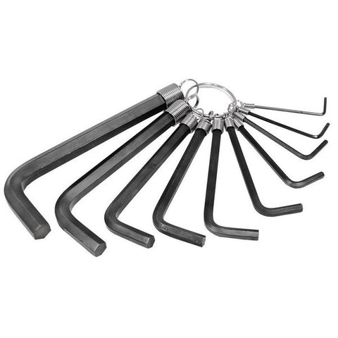 Cannon Tools 10 Piece Hexagon Key Set 1/16" - 3/8"