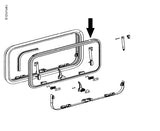 Dometic Replacement Window Glazing Panel S7Z 510x510