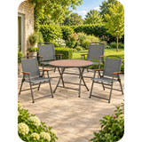 Quest Elite Naples Pro Garden Furniture 5 Piece Set