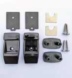Fiamma F45 / F80S Leg wall Brackets Deep Black (98655H176)